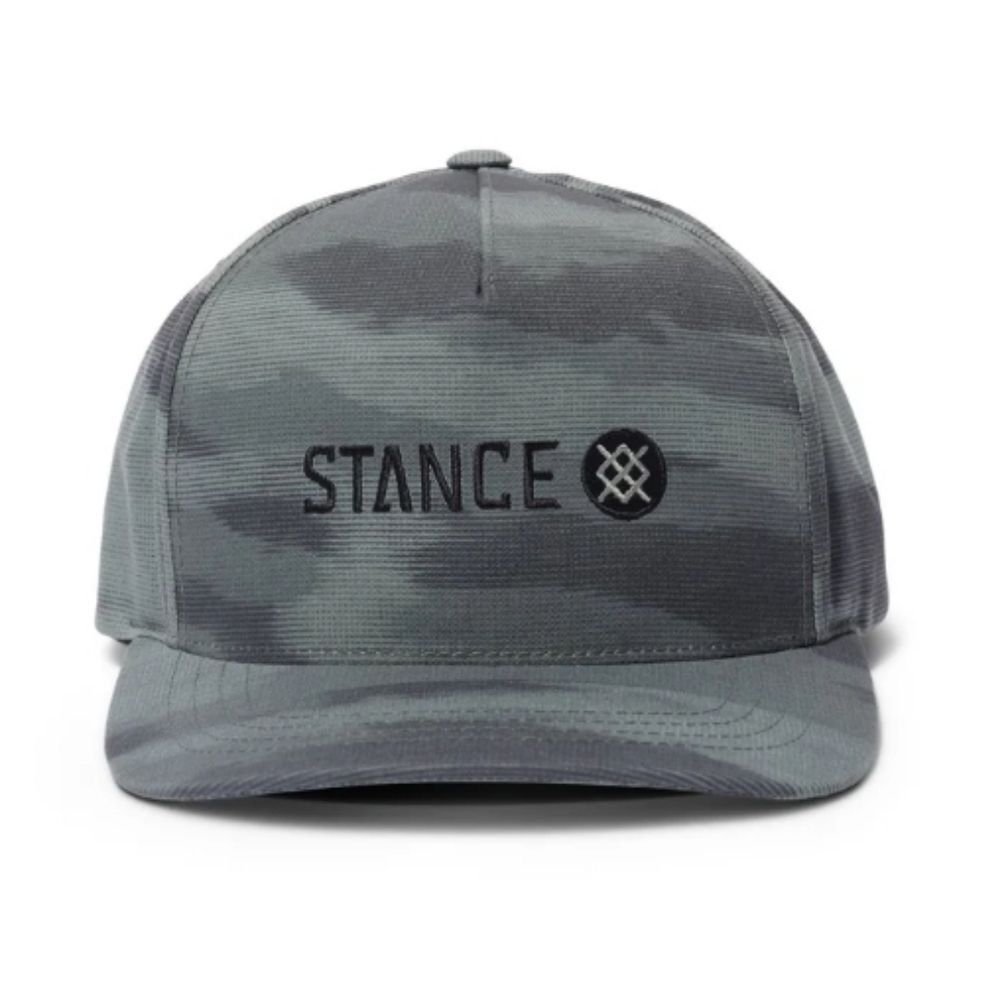 Stance Icon Snapback Hat- Camo‎